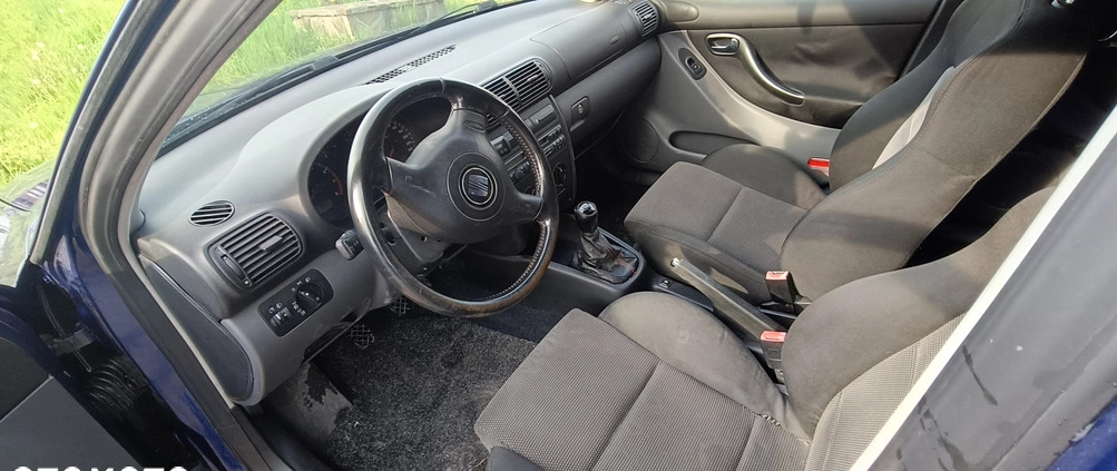 Seat Leon cena 7500 przebieg: 182000, rok produkcji 2002 z Cieszyn małe 22